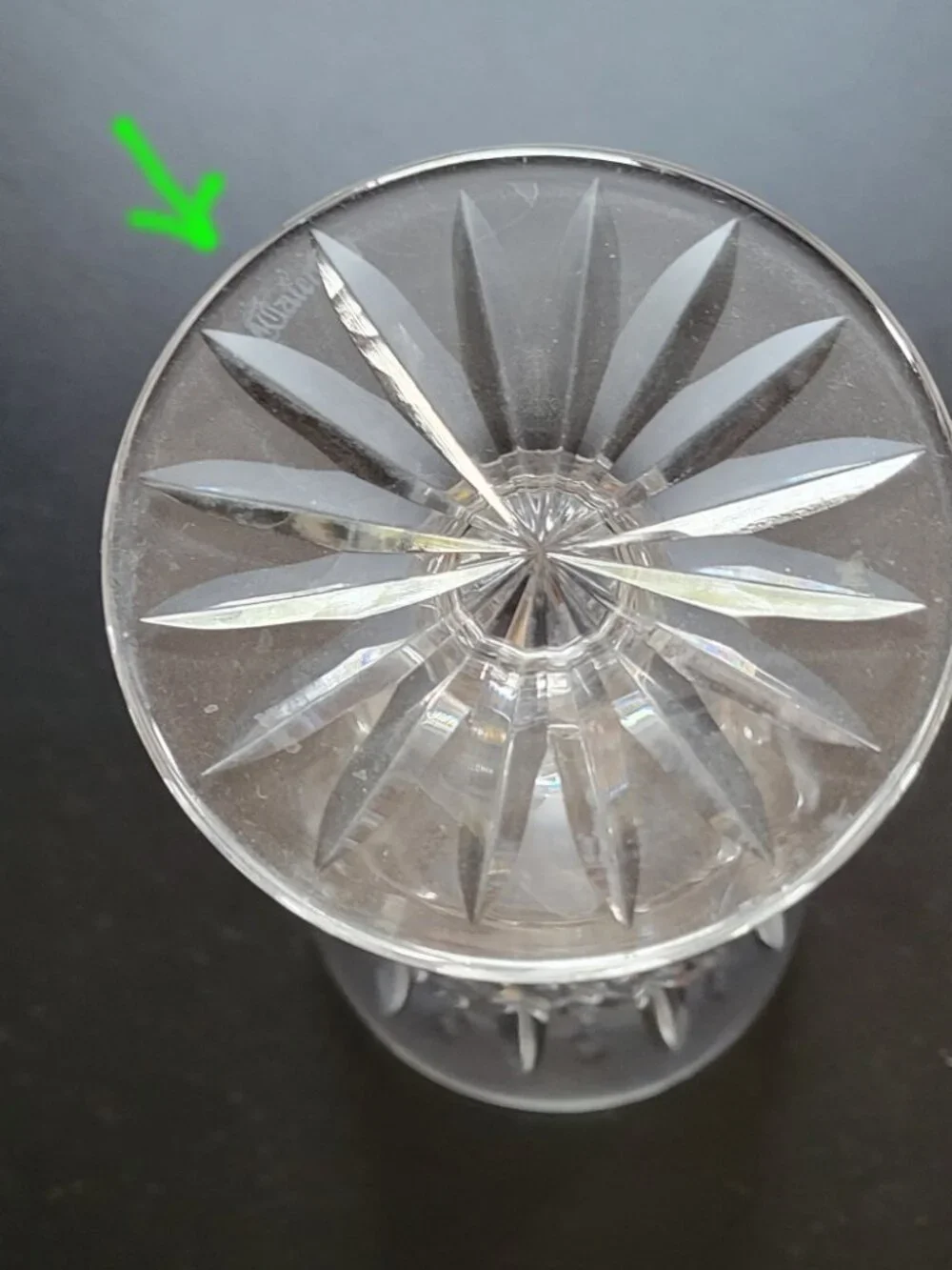 Pair Waterford Crystal Kylemore Water Goblets Footed Stemware Glass 6 3/4